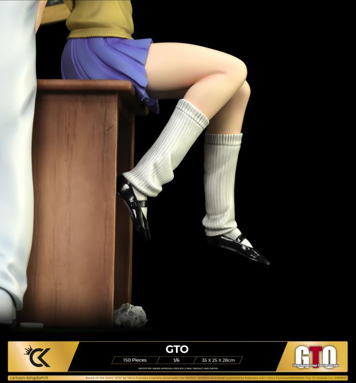 Great Teacher Onizuka Eikichi Onizuka & Urumi Kanzaki 1/6 Scale Limited Edition Statue Gallery Image 12