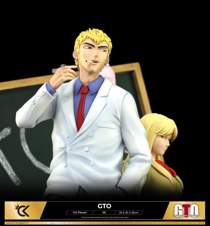 Great Teacher Onizuka Eikichi Onizuka & Urumi Kanzaki 1/6 Scale Limited Edition Statue Gallery Image 11