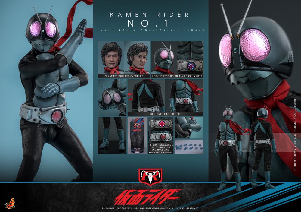 Kamen Rider TMS144 Kamen Rider No.1 1/6th Scale Collectible Figure Gallery Image 19