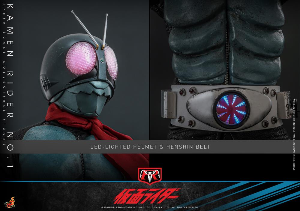 Kamen Rider TMS144 Kamen Rider No.1 1/6th Scale Collectible Figure Gallery Image 17