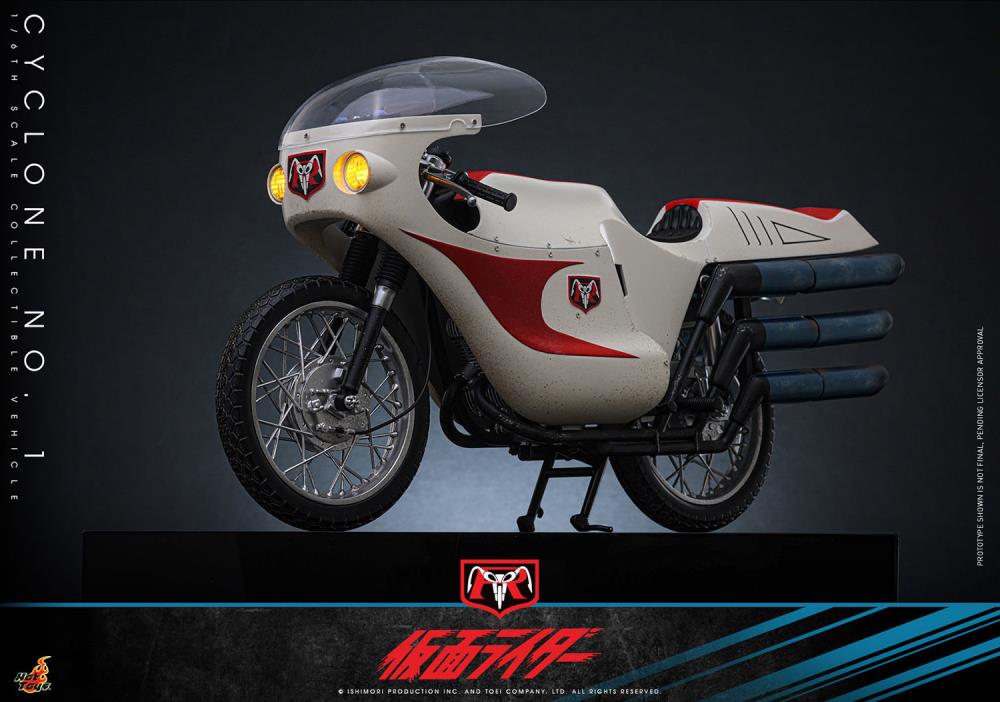Kamen Rider TMS146 Cyclone No.1 1/6th Scale Collectible Vehicle Gallery Image 4