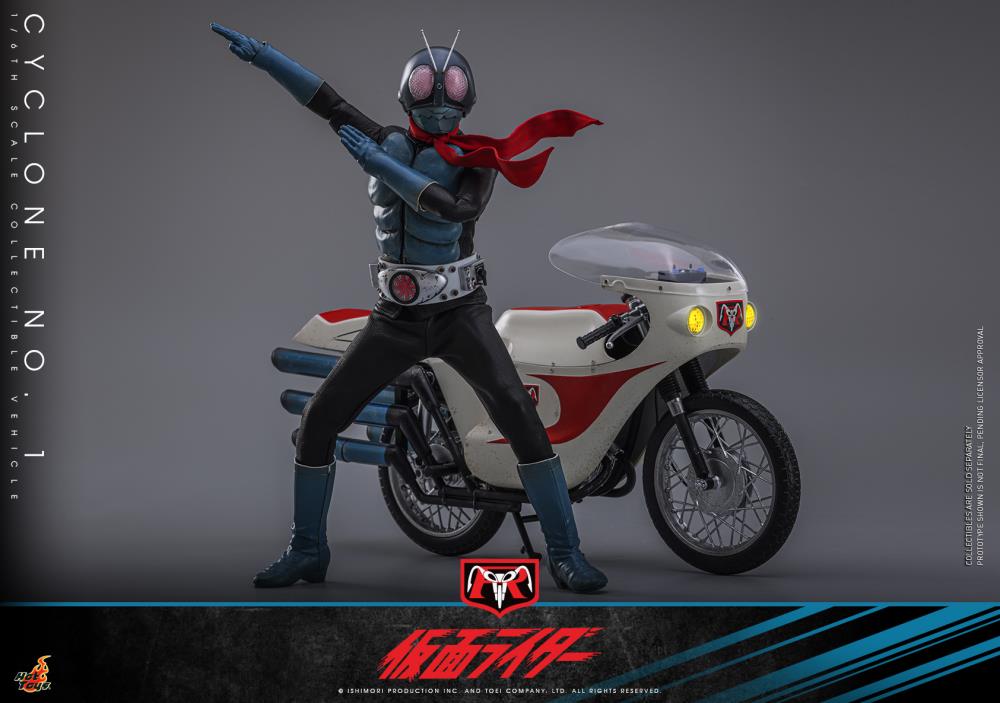 Kamen Rider TMS146 Cyclone No.1 1/6th Scale Collectible Vehicle Gallery Image 9