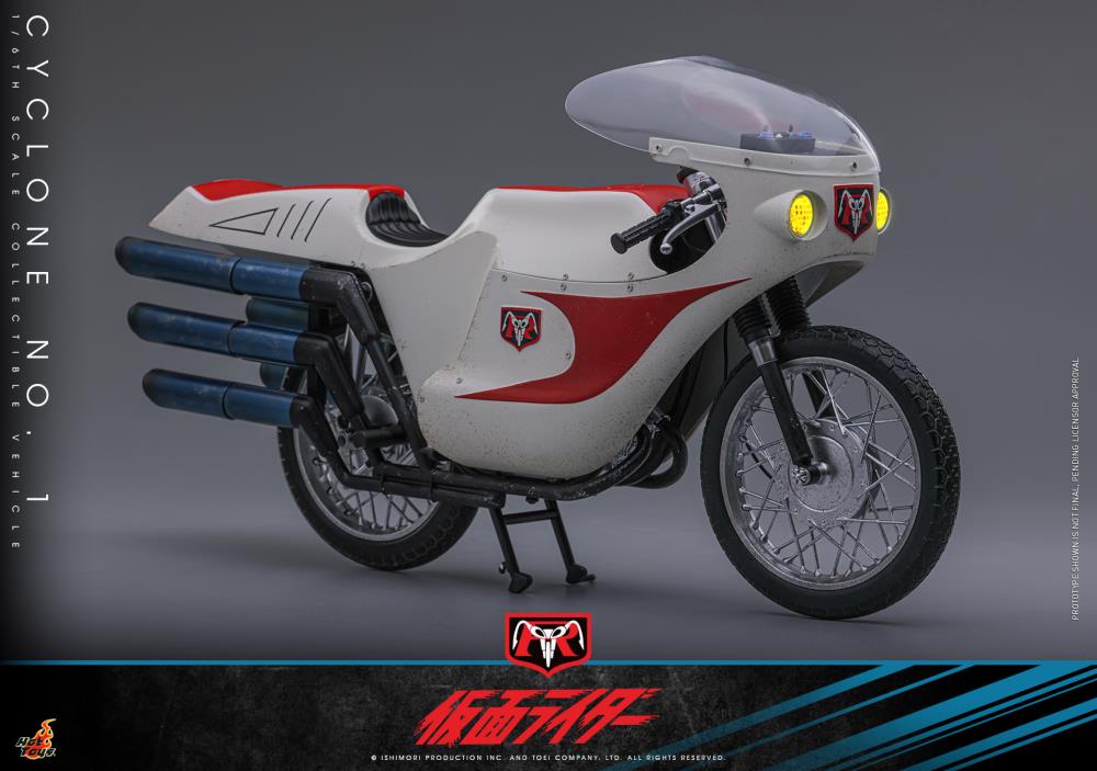 Kamen Rider TMS146 Cyclone No.1 1/6th Scale Collectible Vehicle Gallery Image 6