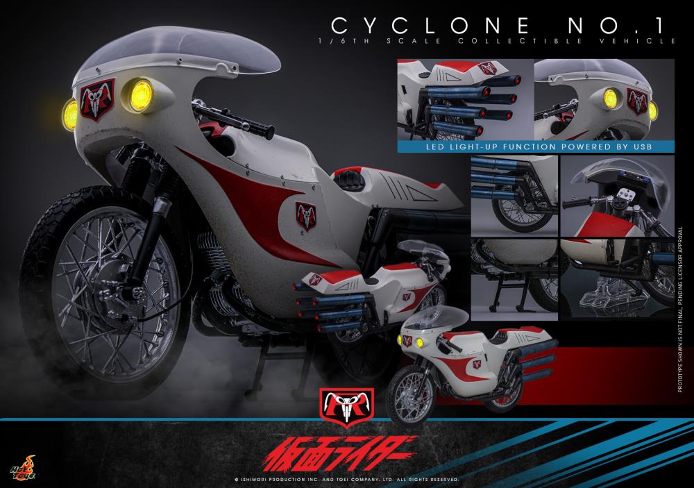 Kamen Rider TMS146 Cyclone No.1 1/6th Scale Collectible Vehicle Gallery Image 12