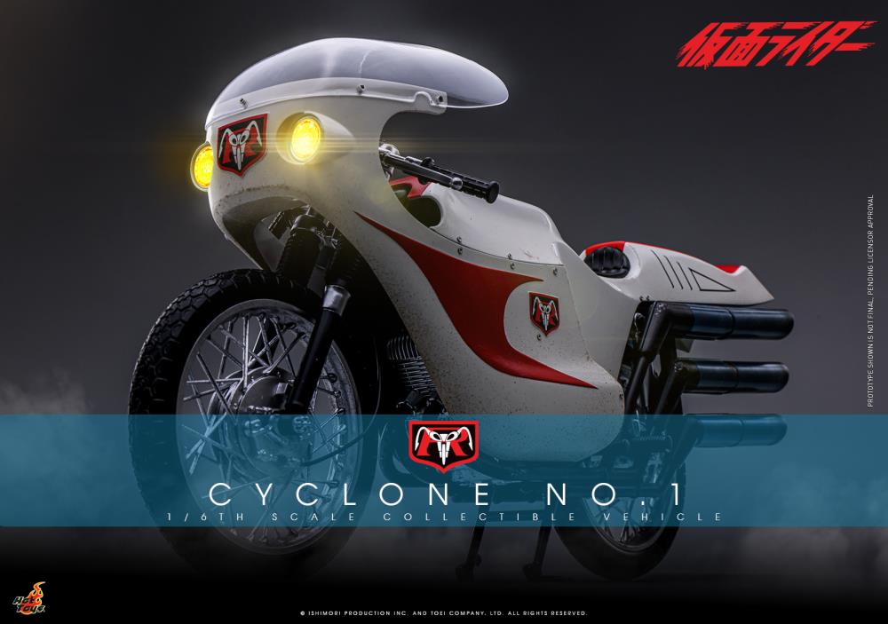 Kamen Rider TMS146 Cyclone No.1 1/6th Scale Collectible Vehicle Gallery Image 3