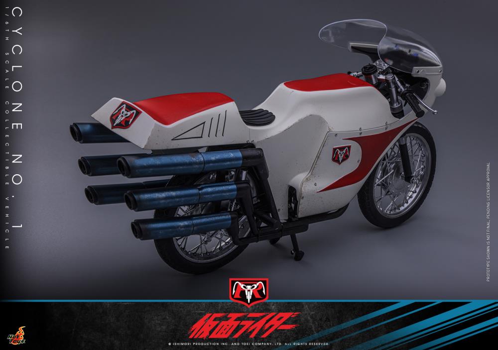 Kamen Rider TMS146 Cyclone No.1 1/6th Scale Collectible Vehicle Gallery Image 7