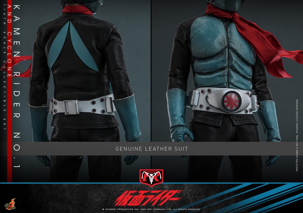 Kamen Rider TMS148 Kamen Rider No.1 & Cyclone 1/6th Scale Collectible Figure Set Gallery Image 15