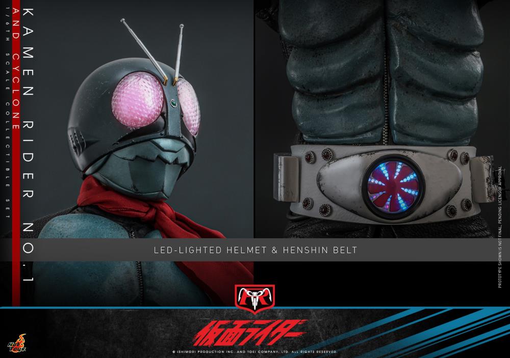 Kamen Rider TMS148 Kamen Rider No.1 & Cyclone 1/6th Scale