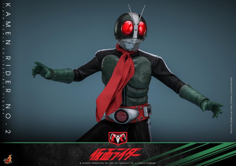 Kamen Rider TMS145 Kamen Rider No.2 1/6th Scale Collectible Figure Gallery Image 9