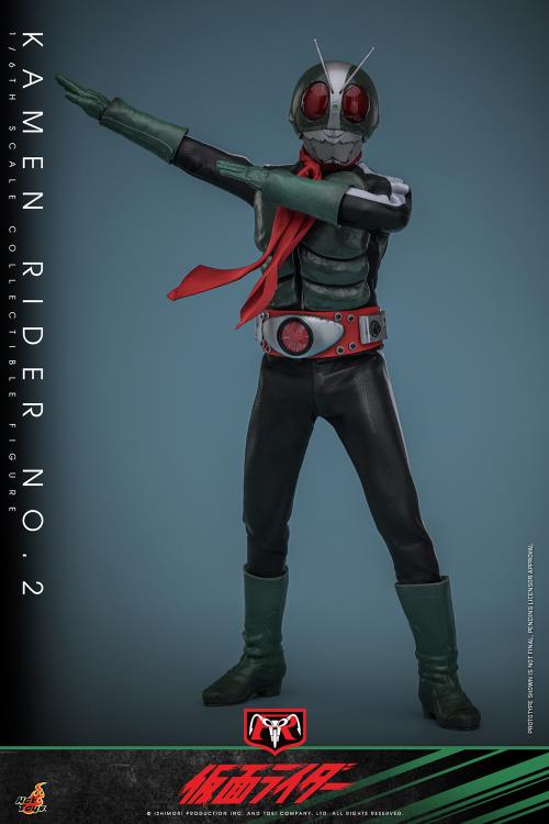 Kamen Rider TMS145 Kamen Rider No.2 1/6th Scale Collectible Figure Gallery Image 6