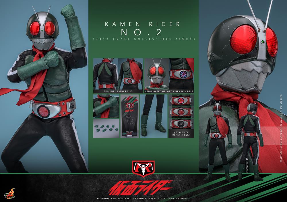 Kamen Rider TMS145 Kamen Rider No.2 1/6th Scale Collectible Figure Gallery Image 14