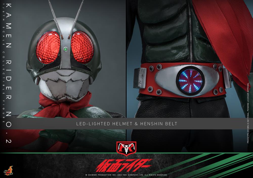 Kamen Rider TMS145 Kamen Rider No.2 1/6th Scale Collectible Figure Gallery Image 12