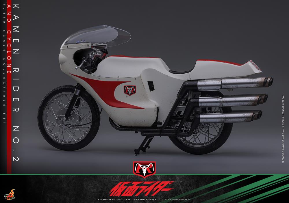 Kamen Rider TMS147 Cyclone No.2 1/6th Scale Collectible Vehicle Gallery Image 5