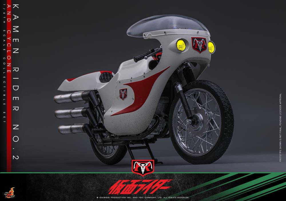 Kamen Rider TMS147 Cyclone No.2 1/6th Scale Collectible Vehicle Gallery Image 3