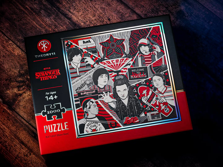 Stranger Things The Upside Down 1000-Piece Jigsaw Puzzle