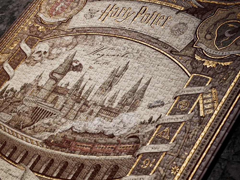 Harry Potter The Hogwarts Castle 1000-Piece Jigsaw Puzzle Gallery Image 4