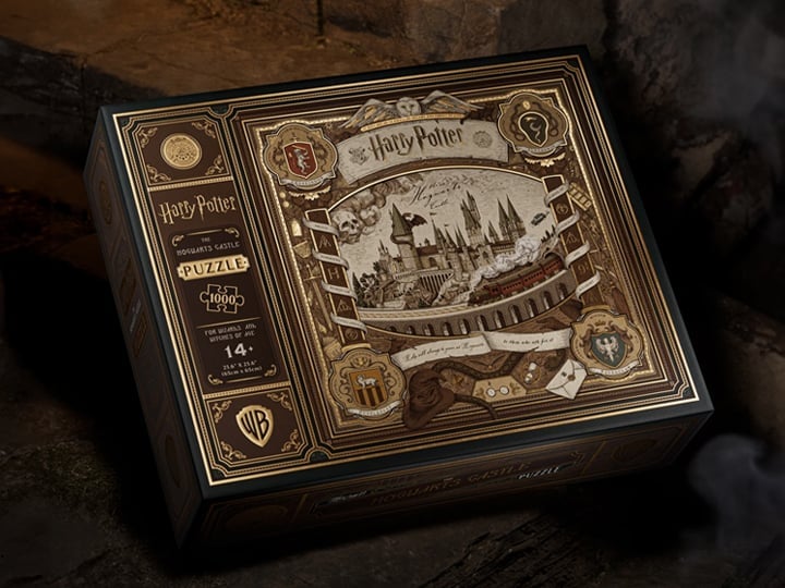 Harry Potter The Hogwarts Castle 1000-Piece Jigsaw Puzzle Gallery Image 1
