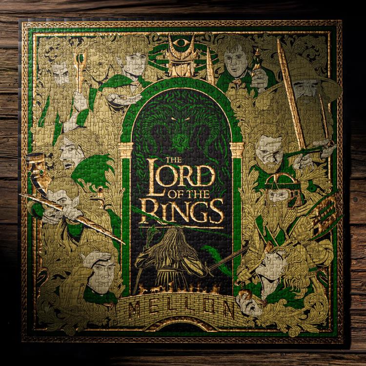 The Lord of the Rings The Land of Middle-Earth 1000-Piece Jigsaw Puzzle Gallery Image 4