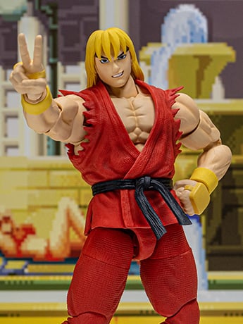Street Fighter Alpha 3 Storm Arena Ken 1/12 Scale Action Figure