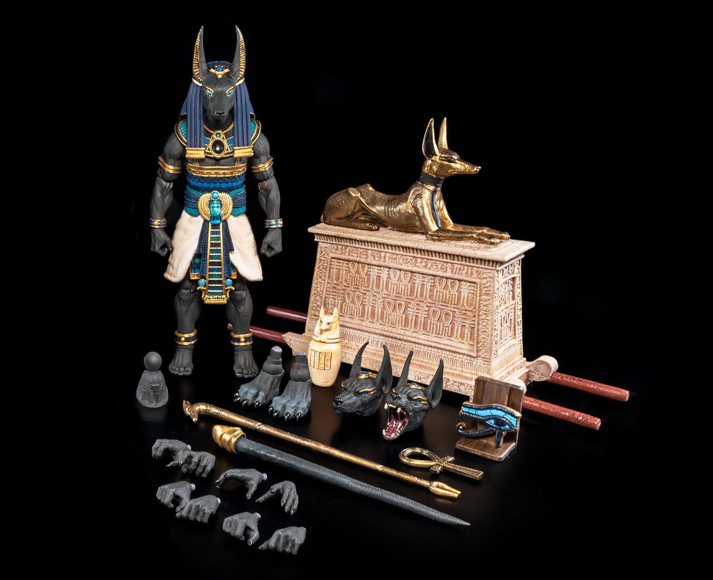 MYTHIC LEGIONS FIGURA OBSCURA アヌビス&バステト Figura Obcura Anubis and Bastet