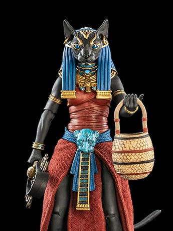 Figura Obscura Bastet (Black and Red Ver.) Action Figure Gallery Image 2