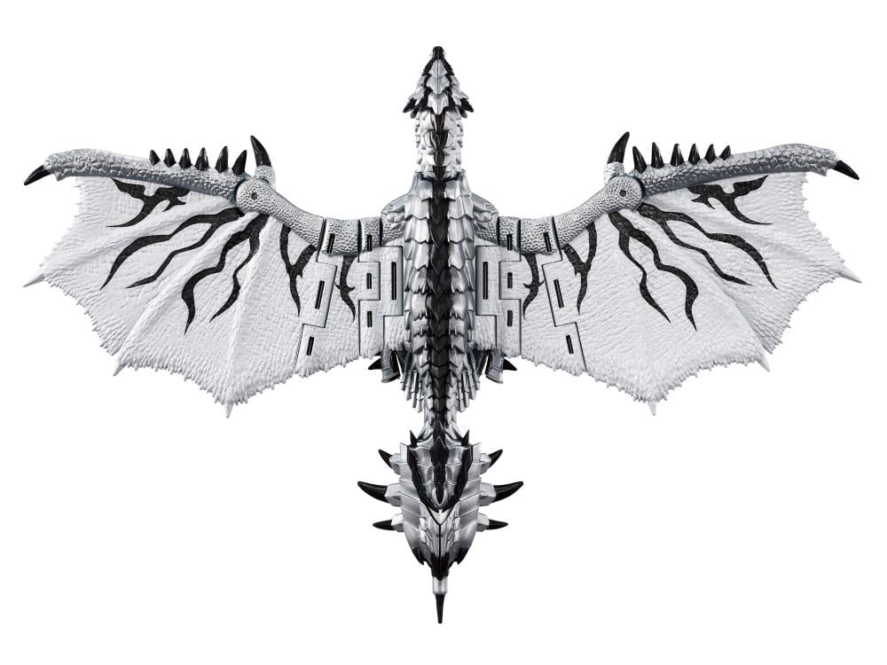 Transformers x Monster Hunter Synergenex Series Silver Rathalos Prime Action Figure Gallery Image 8