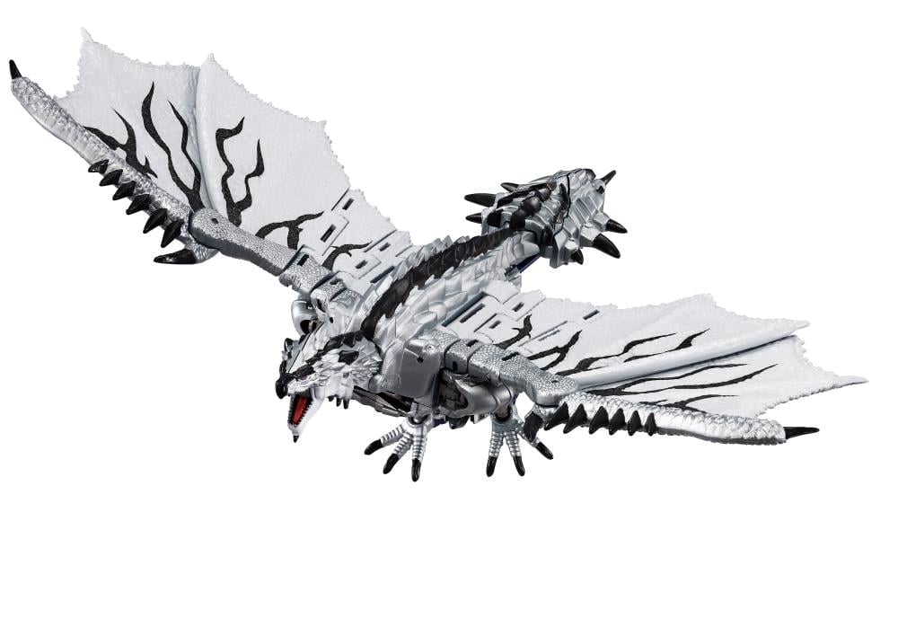 Transformers x Monster Hunter Synergenex Series Silver Rathalos Prime Action Figure Gallery Image 9