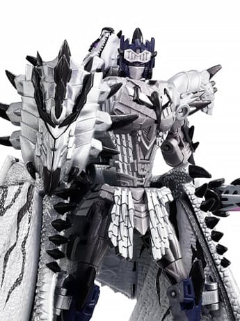 Transformers x Monster Hunter Synergenex Series Silver Rathalos Prime Action Figure Gallery Image 2