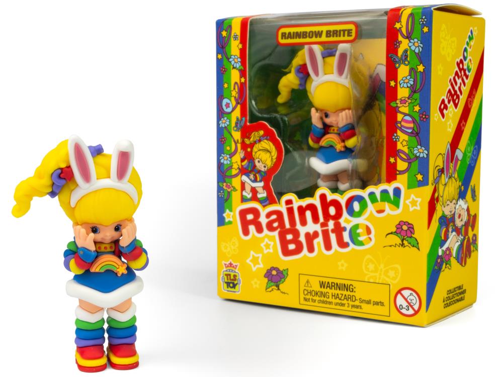 Rainbow Brite Cheebee Rainbow Brite with Bunny Ears 2.5" Figure Gallery Image 3