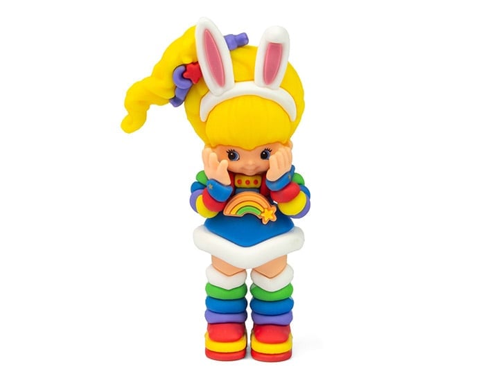 Rainbow Brite Cheebee Rainbow Brite with Bunny Ears 2.5" Figure Gallery Image 1