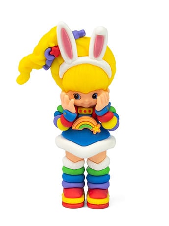 Rainbow Brite Cheebee Rainbow Brite with Bunny Ears 2.5" Figure Gallery Image 2