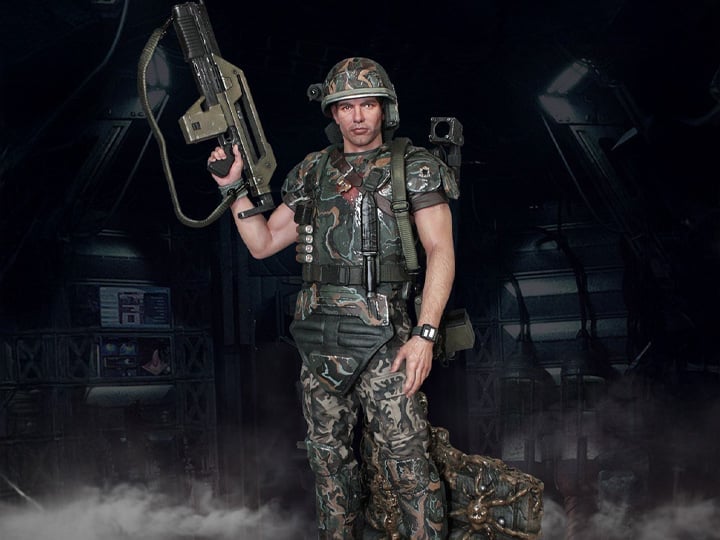 Aliens Corporal Dwayne Hicks 1/4 Scale Limited Edition Statue