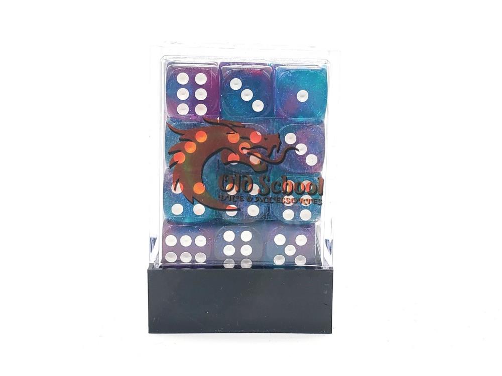 Old School Galaxy Northern Lights D6 Dice Set (36 Pack) Gallery Image 5