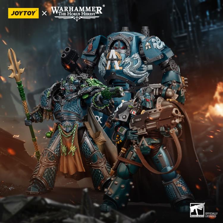 Warhammer: The Horus Heresy Alpha Legion Alpharius, Primarch of the XXth Legion 1/18 Scale Action Figure Gallery Image 10