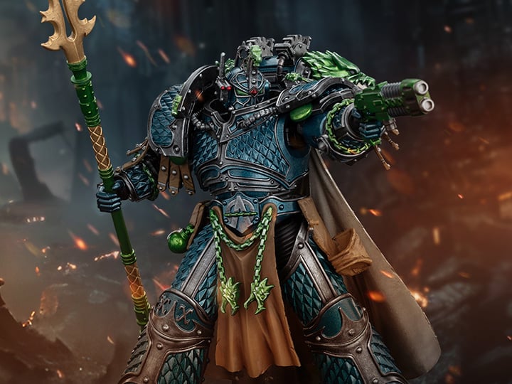 Warhammer: The Horus Heresy Alpha Legion Alpharius, Primarch of the XXth Legion 1/18 Scale Action Figure Gallery Image 1