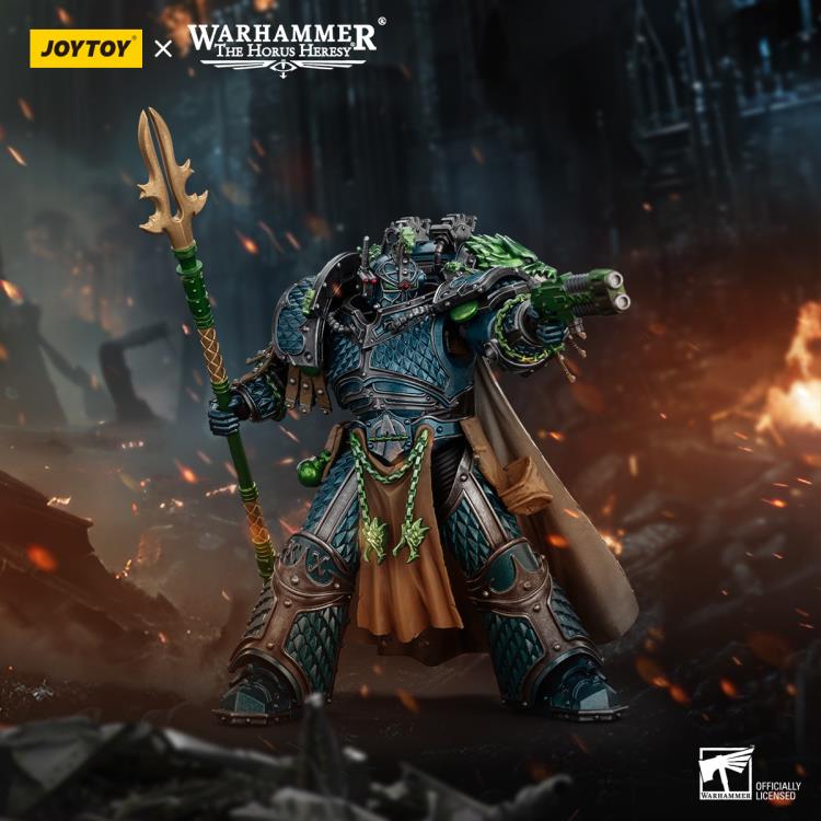 Warhammer: The Horus Heresy Alpha Legion Alpharius, Primarch of the XXth Legion 1/18 Scale Action Figure Gallery Image 9