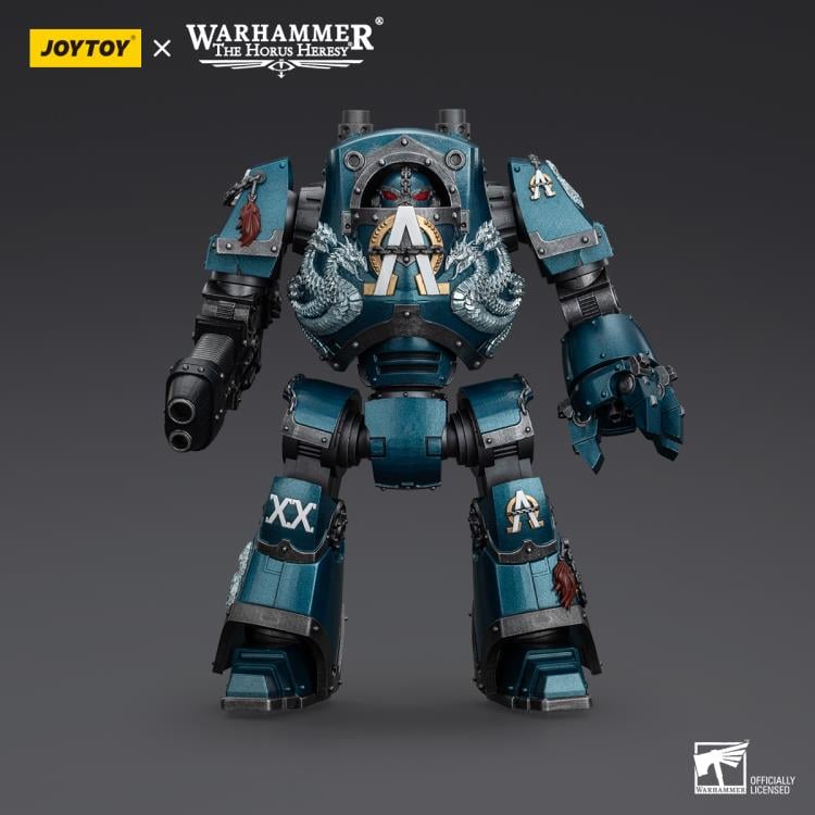 Warhammer: The Horus Heresy Alpha Legion Contemptor Dreadnought with Gravis Plasma Cannon 1/18 Scale Action Figure Gallery Image 3