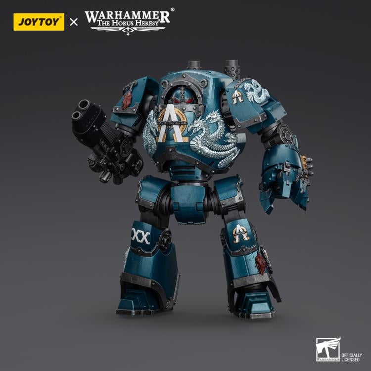 Warhammer: The Horus Heresy Alpha Legion Contemptor Dreadnought with Gravis Plasma Cannon 1/18 Scale Action Figure Gallery Image 5