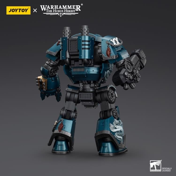 Warhammer: The Horus Heresy Alpha Legion Contemptor Dreadnought with Gravis Plasma Cannon 1/18 Scale Action Figure Gallery Image 4