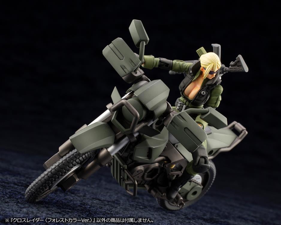 Hexa Gear Alternative Cross Raider (Forest Color Ver.) 1/24 Scale Model Kit (Reissue) Gallery Image 10