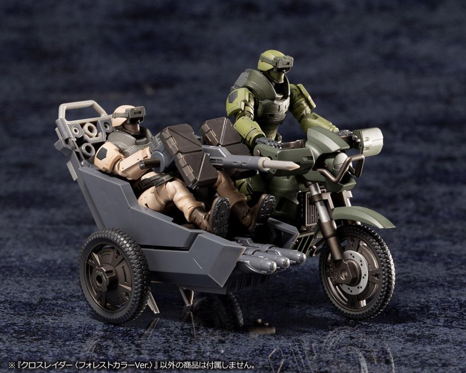 Hexa Gear Alternative Cross Raider (Forest Color Ver.) 1/24 Scale Model Kit (Reissue) Gallery Image 15