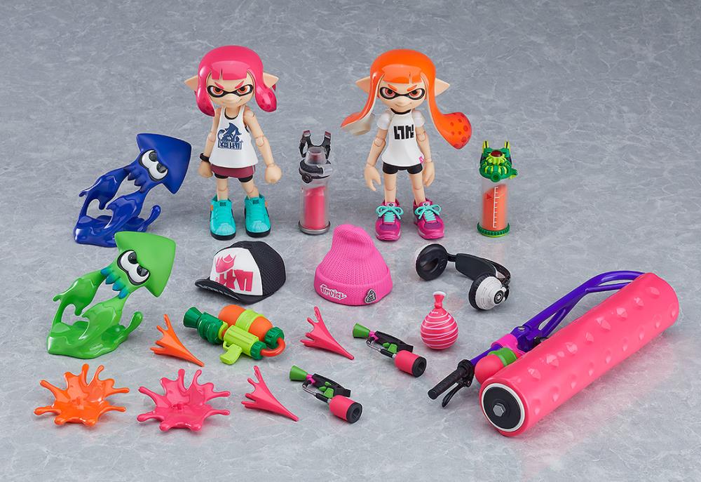 Splatoon figma No.400-DX Splatoon Girl Two-Pack (Reissue)