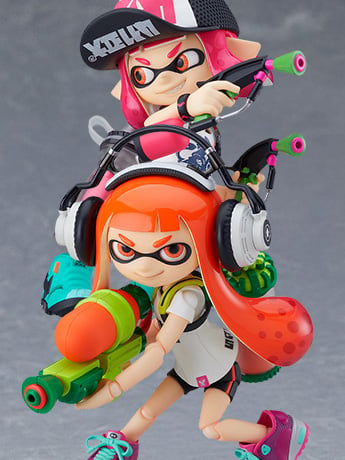 ゲームキャラクター figma Splatoon Girl DX Edition 400-DX Splatoon figma No.400-DX Splatoon Girl Two-Pack (Reissue)