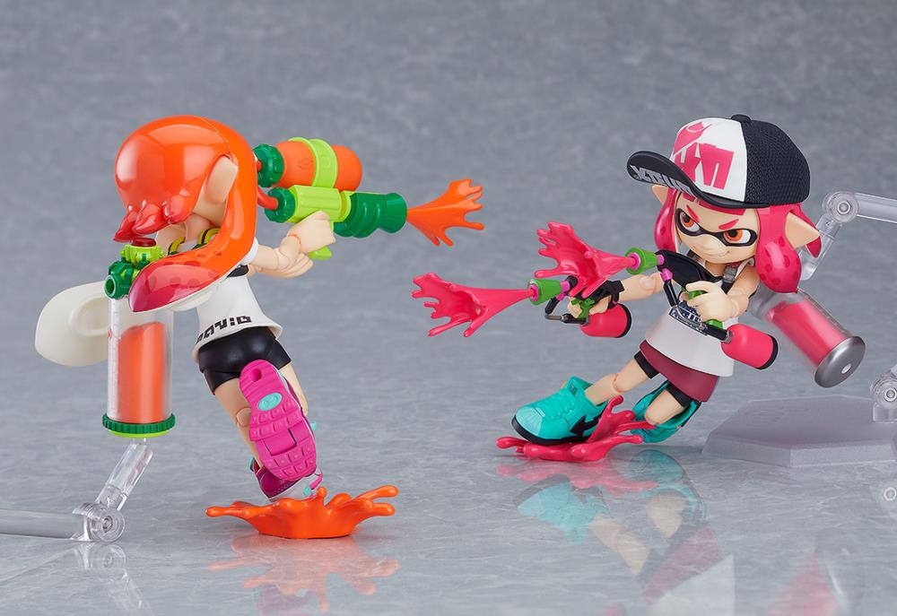 ゲームキャラクター figma Splatoon Girl DX Edition 400-DX Splatoon figma No.400-DX Splatoon Girl Two-Pack (Reissue)