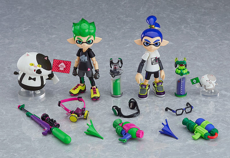 Splatoon figma No.462-DX Inkling Boy Two-Pack (Reissue) Gallery Image 13