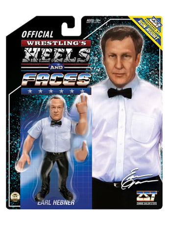 Wrestling's Heels and Faces Vol.1 Earl Hebner Action Figure