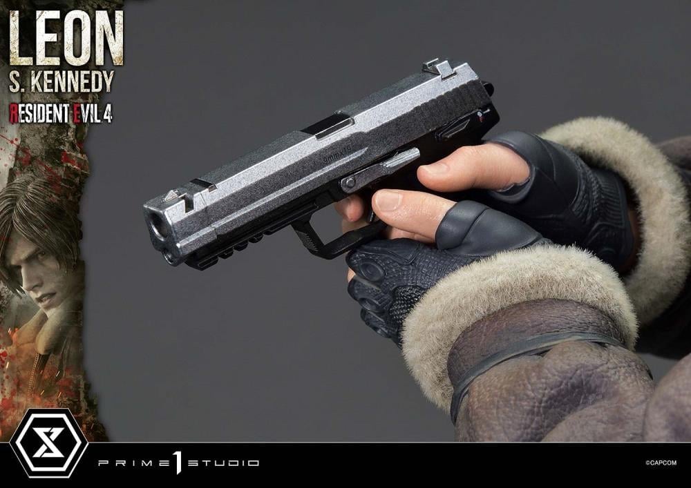 Resident Evil 4 Ultimate Premium Masterline Leon S. Kennedy 1/4 Scale Limited Edition Statue (with Bonus) Gallery Image 59
