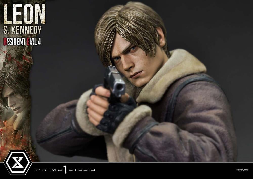 Resident Evil 4 Ultimate Premium Masterline Leon S. Kennedy 1/4 Scale Limited Edition Statue (with Bonus) Gallery Image 44