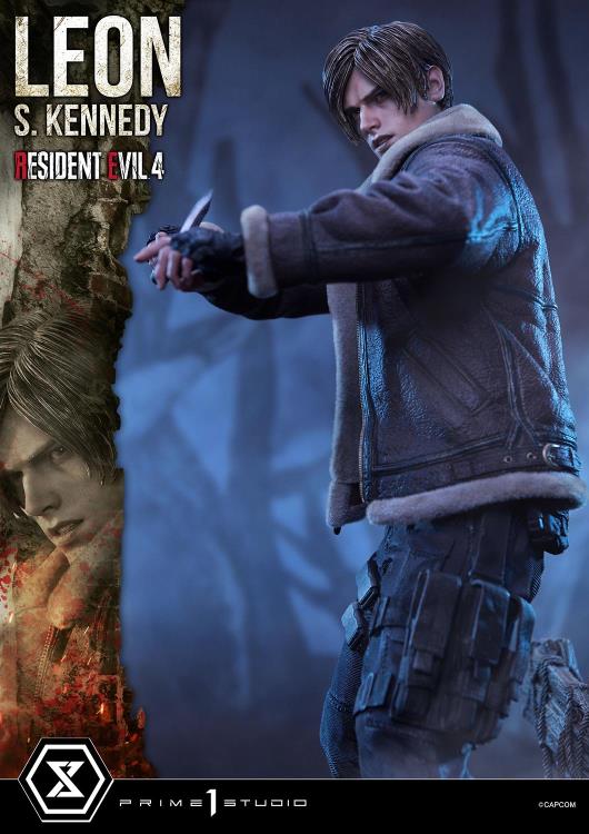 Resident Evil 4 Ultimate Premium Masterline Leon S. Kennedy 1/4 Scale Limited Edition Statue (with Bonus) Gallery Image 24