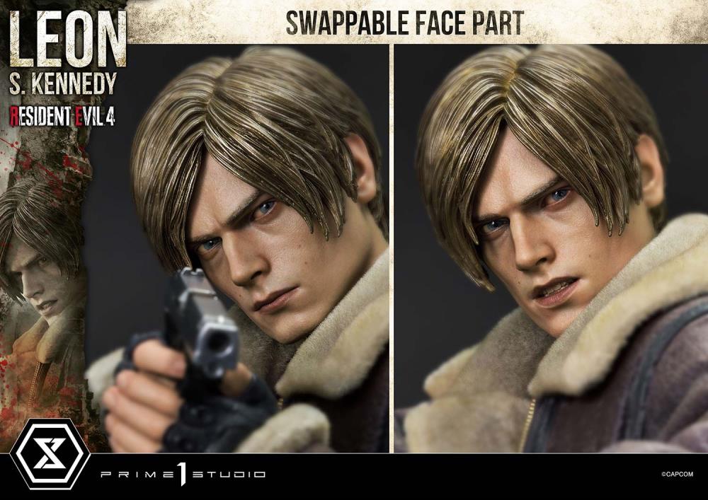 Resident Evil 4 Ultimate Premium Masterline Leon S. Kennedy 1/4 Scale Limited Edition Statue (with Bonus) Gallery Image 61